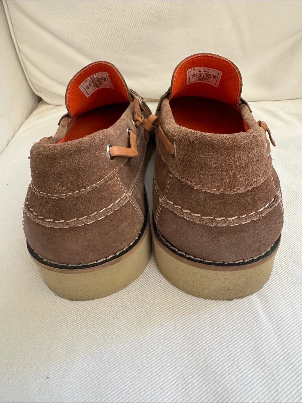 Men's Brown Suede Slip-On Loafers